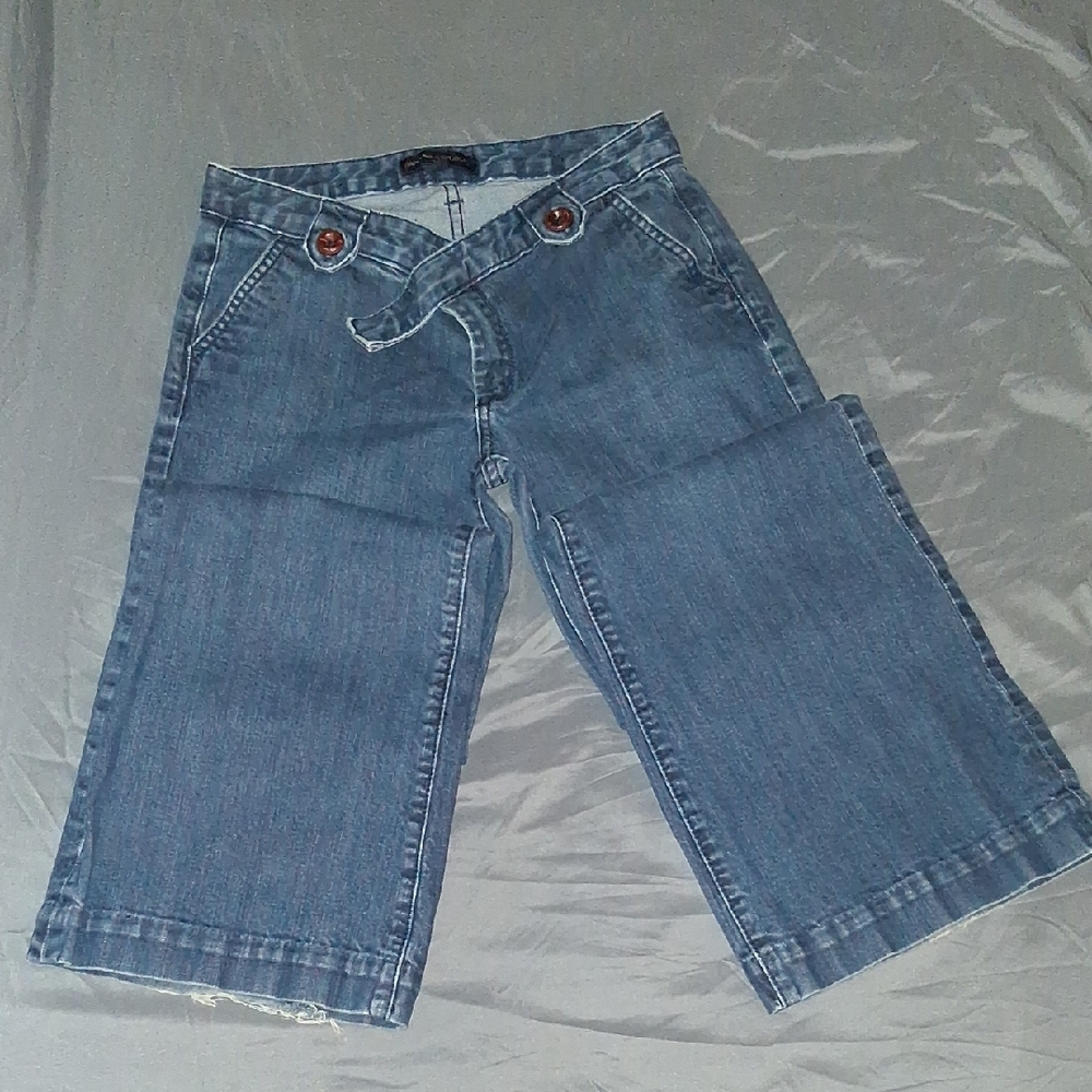 Banana Republic Cropped Blue Jeans